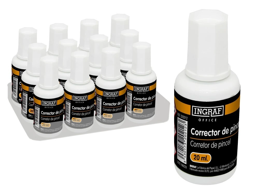 CORRECTOR PINCEL INGRAF OFFICE 20ML