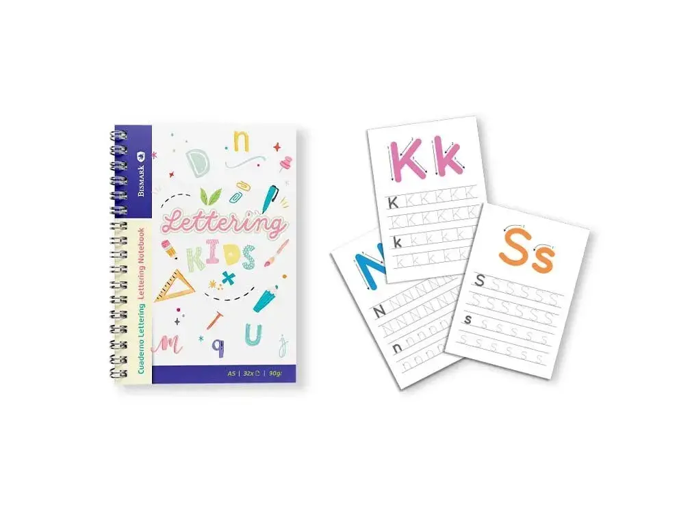 CUADERNO INFANTIL DE LETTERING A5 LETRAS