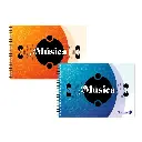 CUADERNO MUSICA A4 GOLDEN