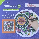 LIBRO MANDALAS BRILLANTINA 24 HOJAS + MARCO COLOR