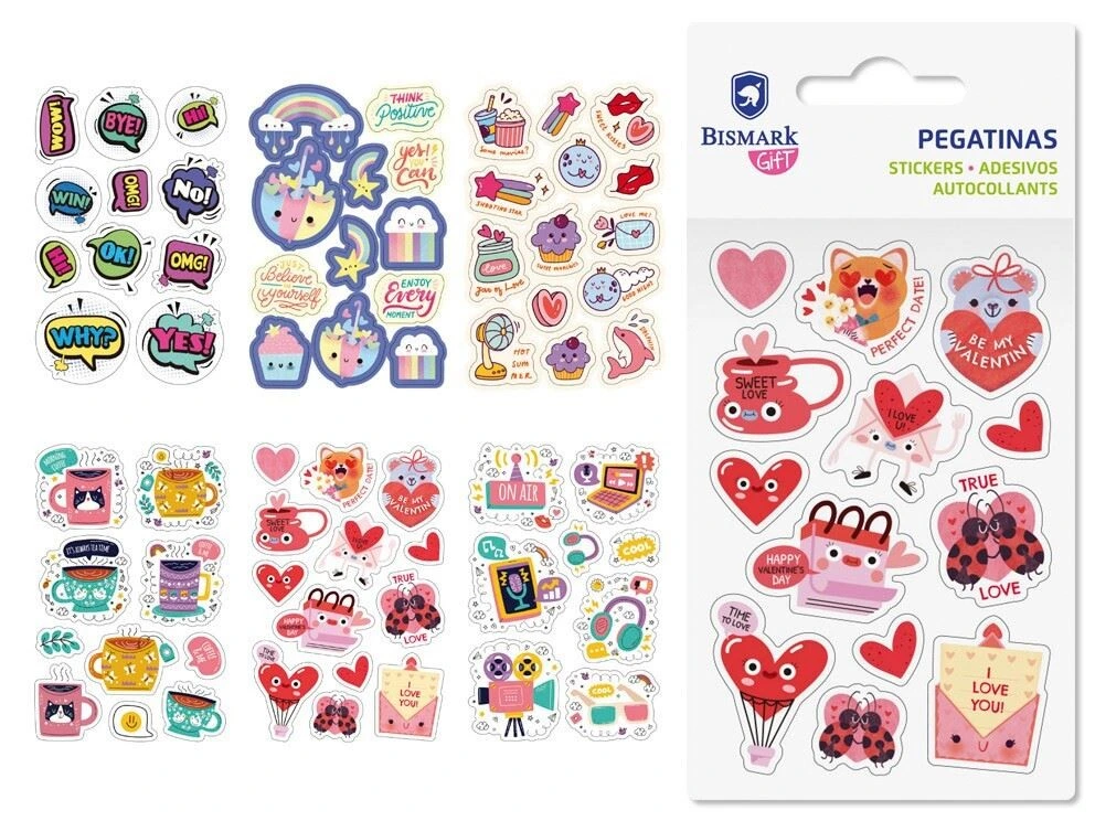 PEGATINAS PVC EPOXY BRILLANTINA HAPPY MOMENTS