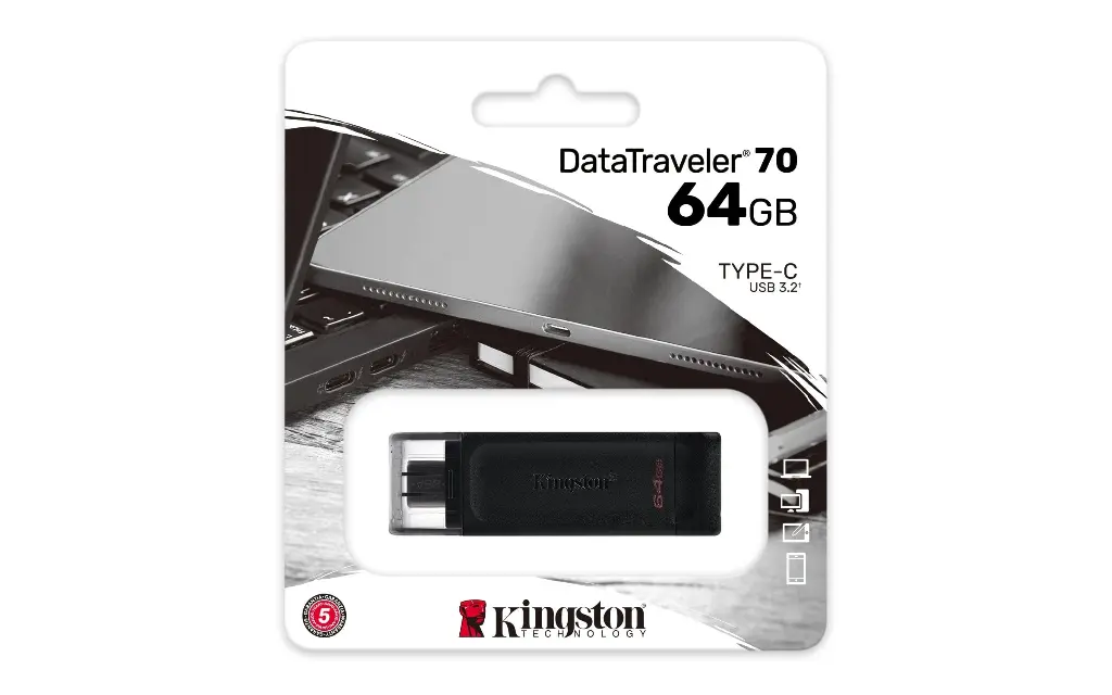 PENDRIVE TIPO C DATATRAVELER KINGSTON 70 64GB