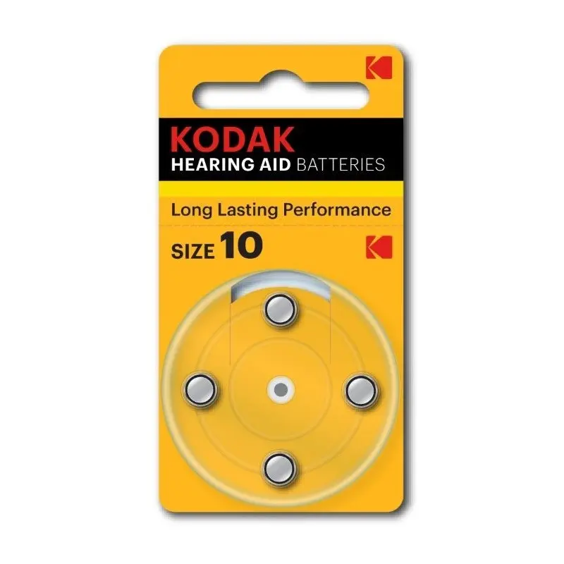PILAS AUDIFONO KODAK P10 / PR70 1.4V (PACK 4)
