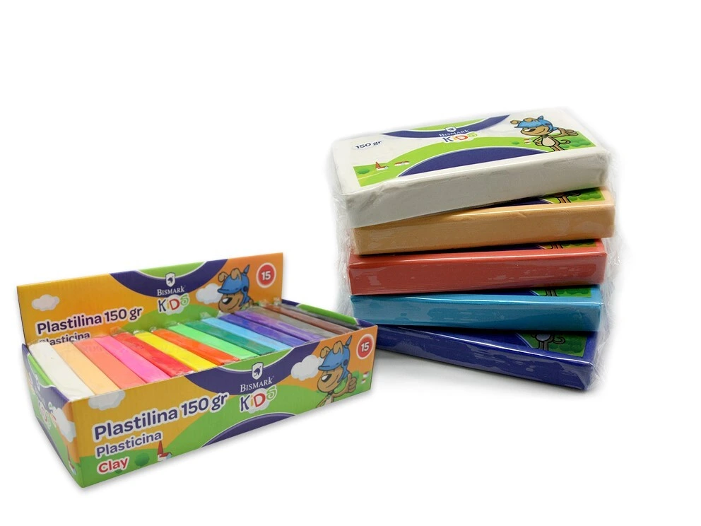 [324127] PLASTILINA BARRA 150 GRS COLORES BASICOS