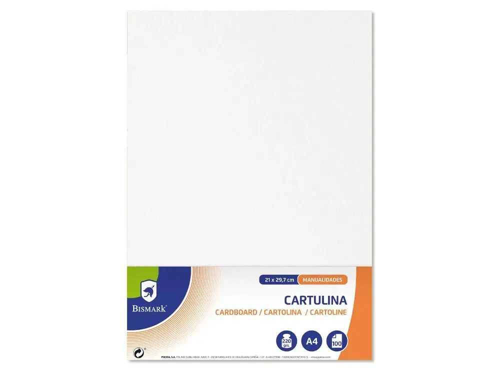 CARTULINA A4 100 Hojas.