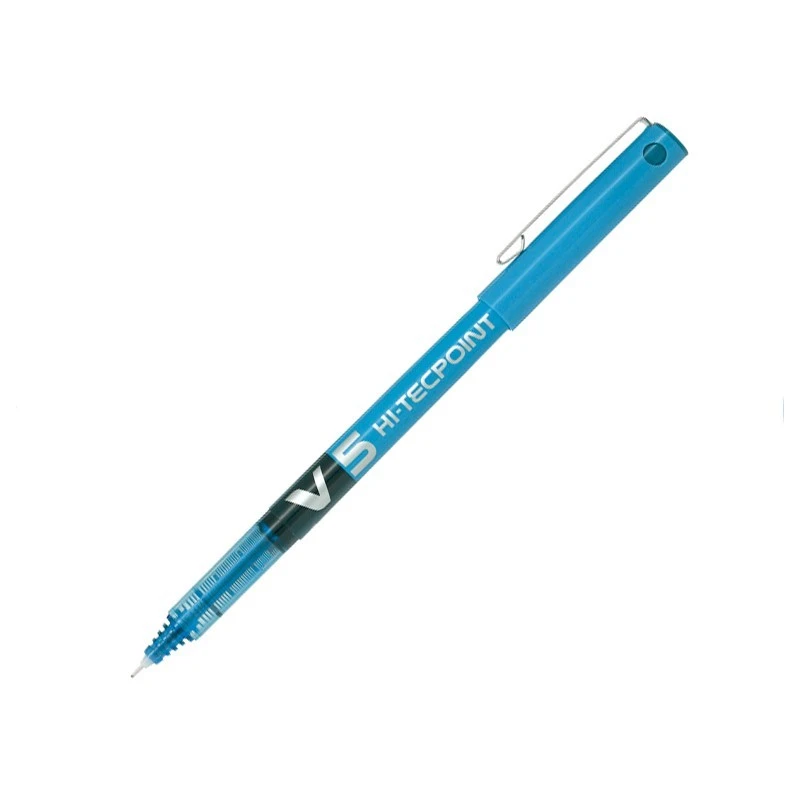 [BX-V5-LB] BOLIGRAFO PILOT HI-TECPOINT V5 0,5 MM (AZUL CLARO)