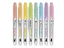 ROTULADOR PERMANENTE TEXTIL SET 8 COLORES PASTEL
