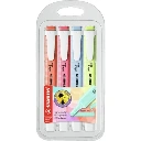  PACK X4 MARCADOR STABILO SWING COOL