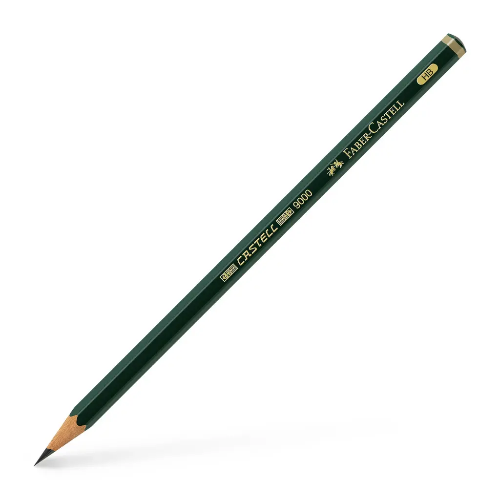 [36357] LÁPIZ DE GRAFITO  CASTELL  9000 - ECOLAPIZ FABER CASTELL - (HB)
