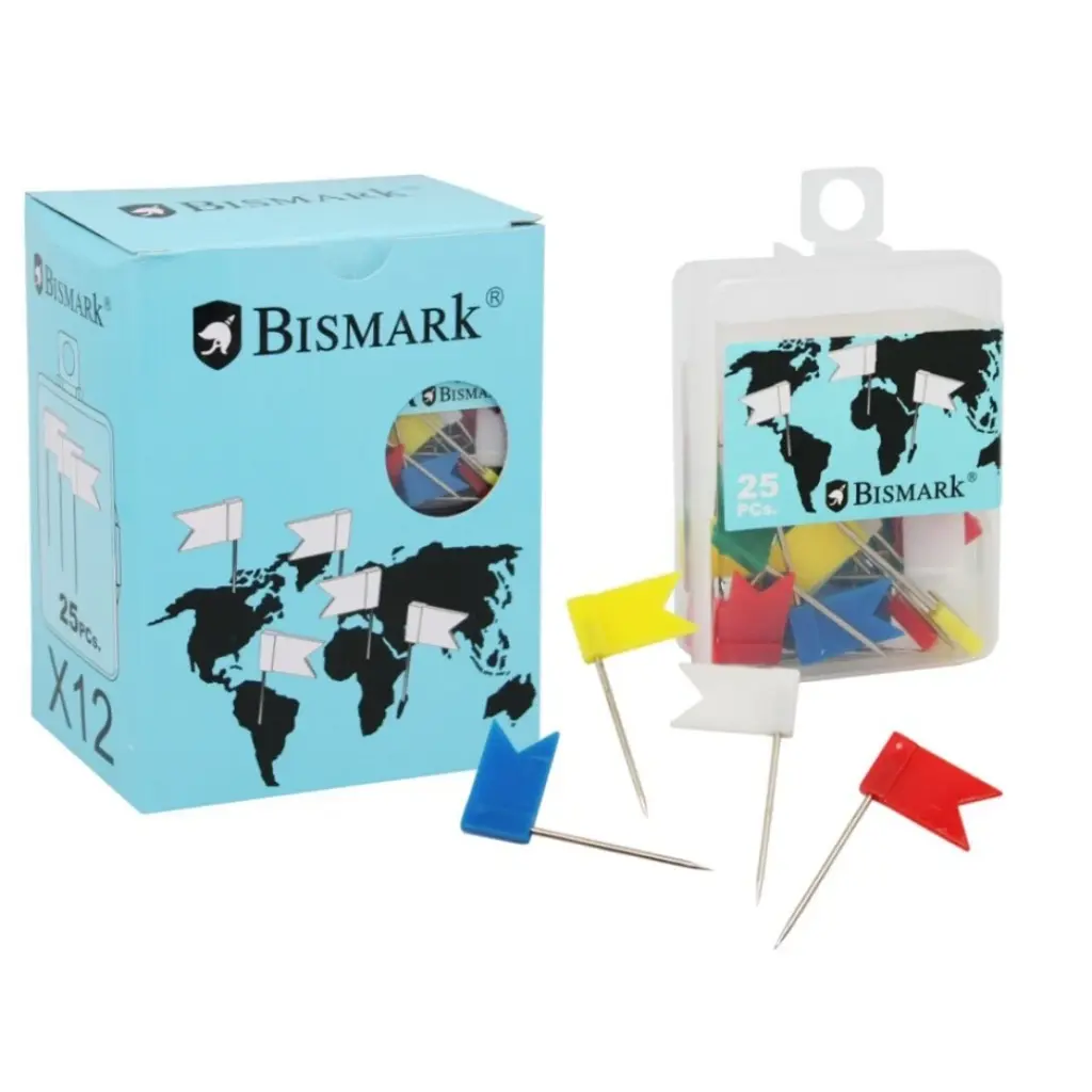 CHINCHETAS BANDERILLAS 25 PCS. BISMARK