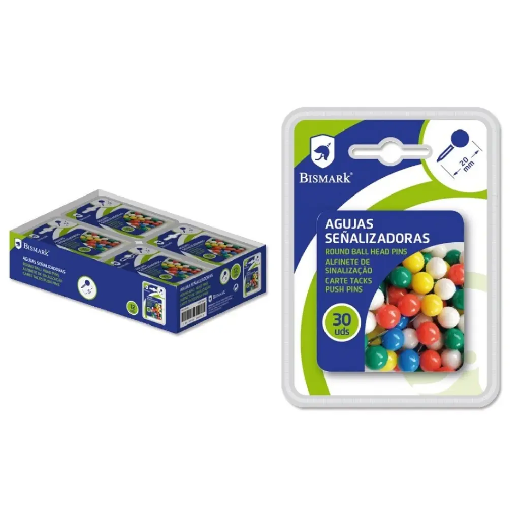 CHINCHETAS SEÑALIZADORAS 30 PCS 