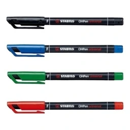 PACK X4 ROTULADOR PERMANENTE F 0,7MM STABILO