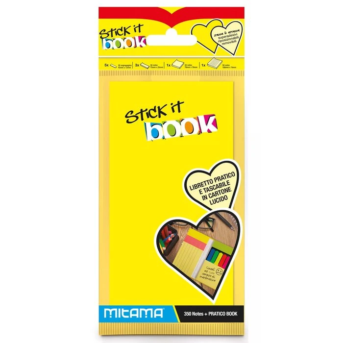 LIBRO NOTAS ADHESIVAS MITAMA
