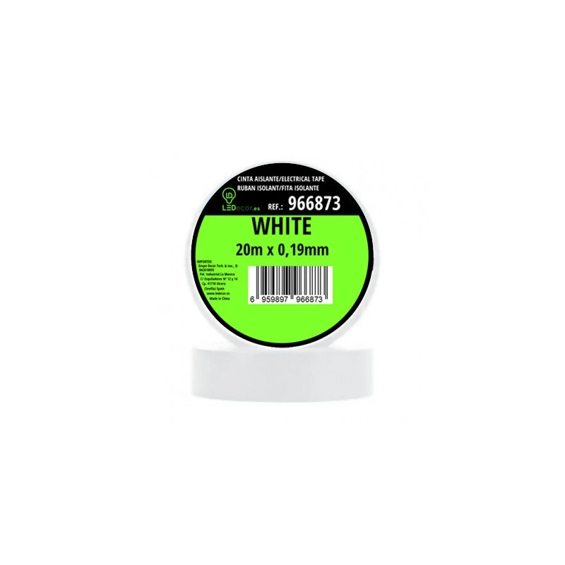 [966873] CINTA AISLANTE PVC ALTA CALIDAD  (BLANCO)