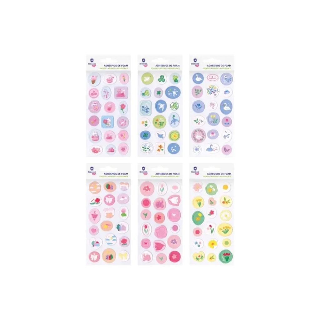[331941]  PEGATINAS SELLO FOAM DECORADOS 