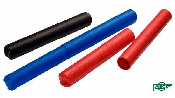 [755-07] FAIBO TUBO PORTAPLANOS DE PLÁSTICO EXTENSIBLE 40 A 75 CM SIN BANDOLERA (AZUL)