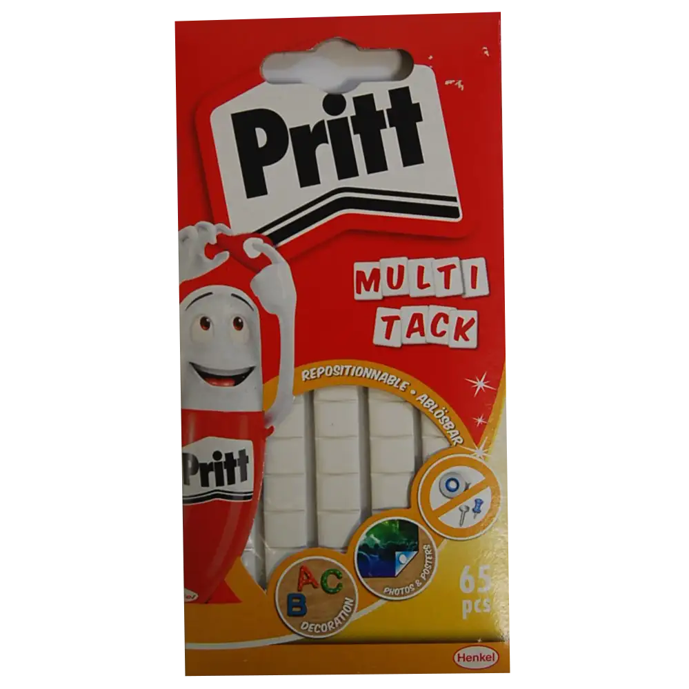 [1444966/2679461] PRITT MASILLA ADHESIVA MULTI-TACK 65 PASTILLAS