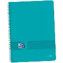 CUADERNO LIVE&GO EUROPEANBOOK 1 80H A4+ 5X5MM MICROPERFORADO TAPA DE PLÁSTICO OXFORD