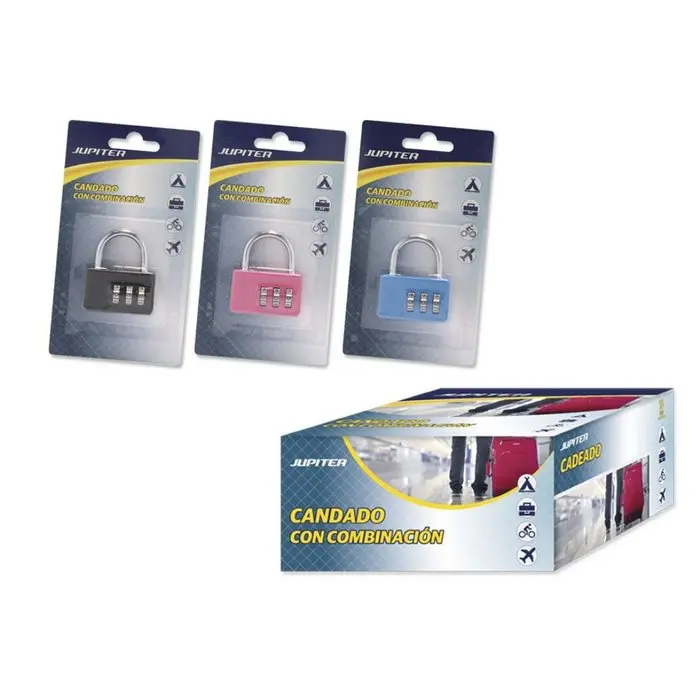 CANDADO con combinación  - jupiter -