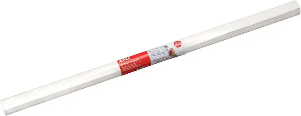 [100370] ROLLO PIZARRA BLANCA 0,5X0,45M ADHESIVO REPOSICIONABLE - APLI -