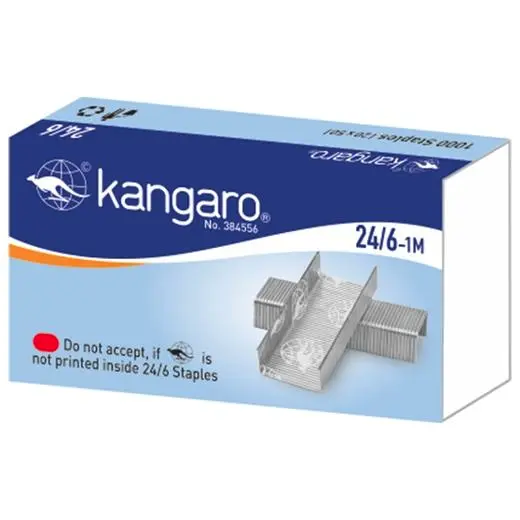[KG2461M] GRAPAS 24/6 CAJA 1000U - KANGARO -