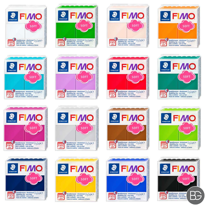 PASTA FIMO SOFT PARA MODELAR PARA HORNO - STAEDTLER - (AZUL)