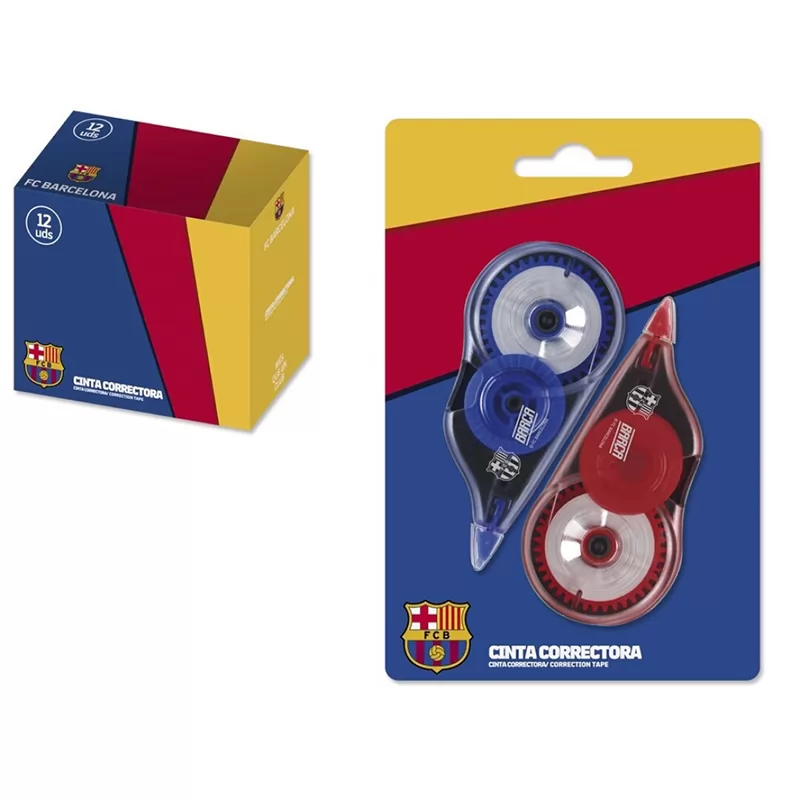 [328470] SET 2 CINTAS CORRECTORAS 12 MTS BARCELONA - POESSA -