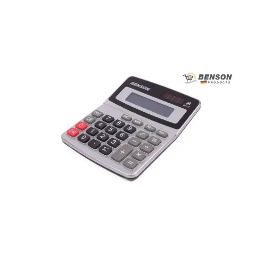 [9403BS] CALCULADORA SOLAR Y PILAS 8 DIGITOS BENSON