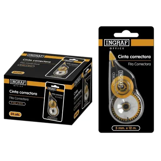 [320083] CORRECTOR CINTA INGRAF OFFICE 12 mts