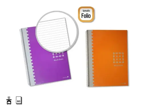 [318214] CUADERNO T.E. Fº 80 H. PAUTADO - GOLDEN