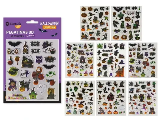 [332798] HALLOWEEN PEGATINAS 3D METAL