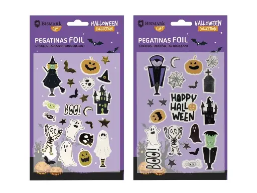 [332908] HALLOWEEN PEGATINAS FOIL