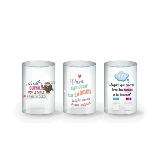 [331839] LAPICERO ESCOLAR FRASES CON PURPURINA BISMARK 