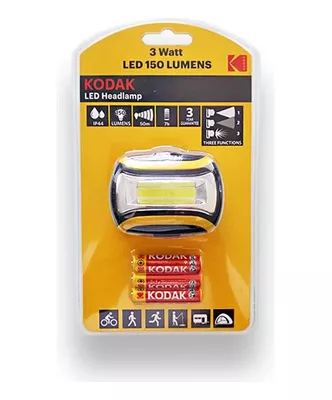 [30413870] LINTERNA CABEZA KODAK LED FRONTAL  300 LUMENS 3W