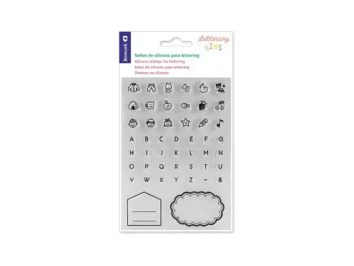 [331171] SELLOS SILICONA INFANTIL PARA LETTERING PASTEL