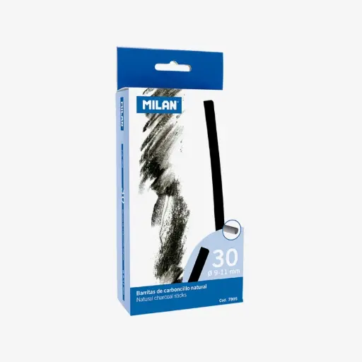 [7805] BARRAS DE CARBONCILLO NATURAL 9-11 MM MILAN 