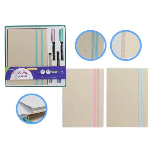 [330620] SET BULLET TAPA KRAFT CON COMPLEMENTOS