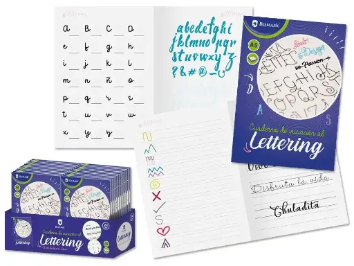 [328439] CUADERNO LETTERING INICIACIÓN A5 20 HOJAS