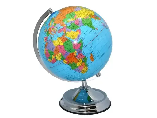 [318457]  ESFERA 25 CM AZUL, GLOBO TERRAQUEO