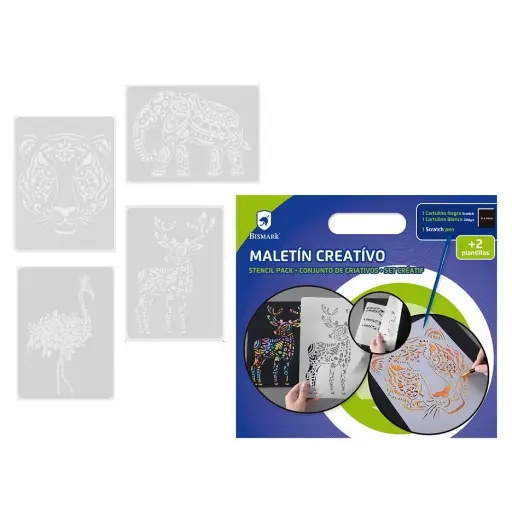 [329596] MALETIN CREATIVO CON PLANTILLAS