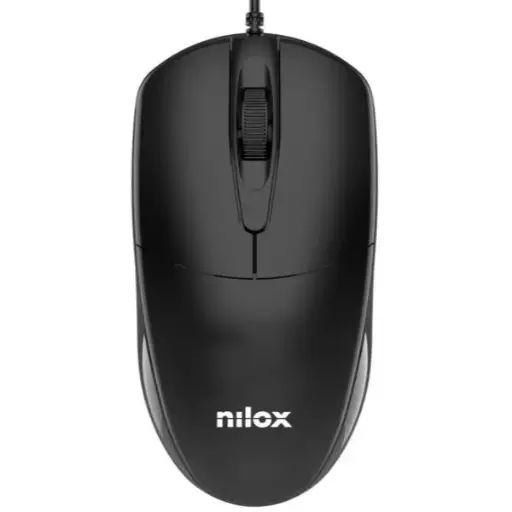 [MOUSB1012] RATÓN CABLE USB 1200DPI NEGRO - NILOX -